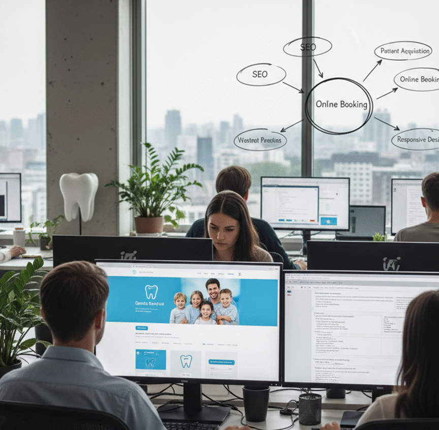 dental web design company