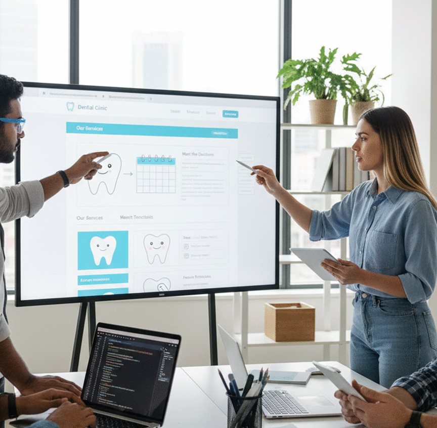 dental web development